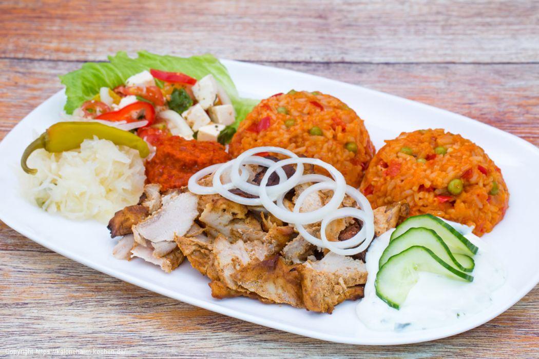 Putengyros vom Drehspieß